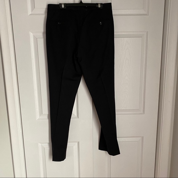 J. CREW CROSBY SATIN STRIPED SUIT PANTS - Picture 7 of 12